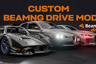 create a custom beamng drive car mod
