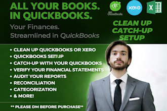 real estate quickbooks online cleanup, catchup expert