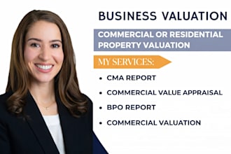 do commercial valuation, bpo, business valuation, and appraisal