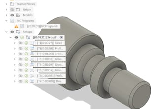 use your cad file and turn it into a cnc program and g code