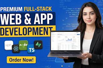 do website development full stack frontend backend business website