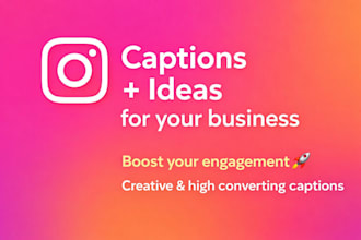 write engaging instagram captions for your business