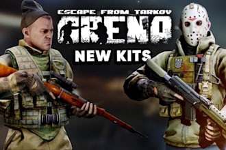 design custom mods for arma3, escape from tarkov, rust and project zomboid