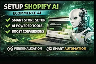 setup shopify ai ecommerce ai smart store ai personalization shopify ai