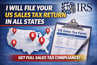 file your US sales tax return in all states