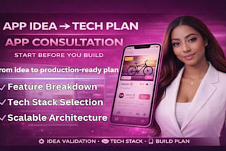 review your app idea and create a clear technical plan