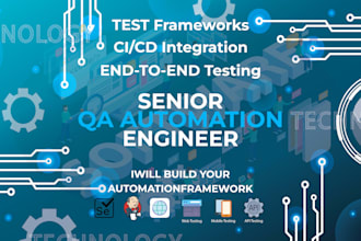 do QA testing and build selenium automation framework