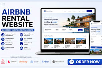 airbnb website design vacation rental booking property