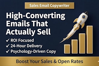 write sales emails and cold email campaigns