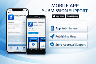 submit your app to the app store and play store