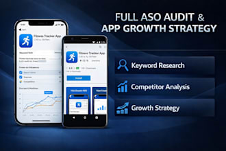 do a full aso audit and growth plan for your app