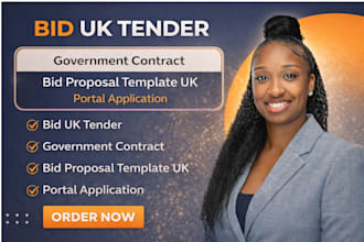 bid uk tender, government contract bid proposal template uk portal application