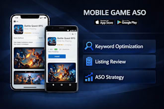do app store optimization for your mobile game