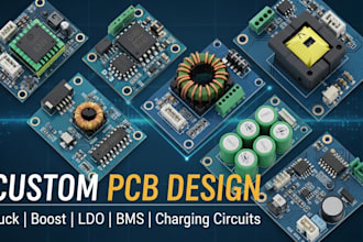 do buck converter boost converter ld0 pcb design, battery management circuit pcb