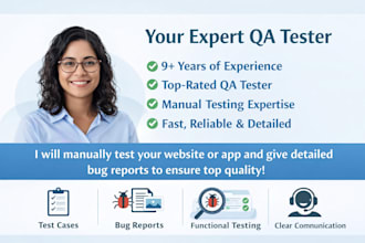test and report bugs with utmost quality