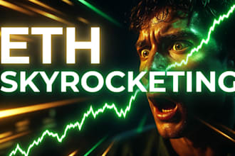design high CTR crypto and trading youtube thumbnails