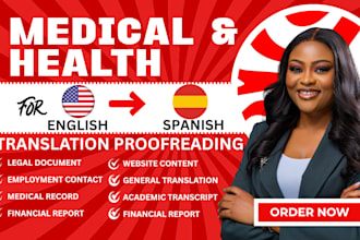 do medical translation english to spanish for documents certified