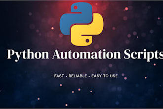 build a python script to automate your boring tasks