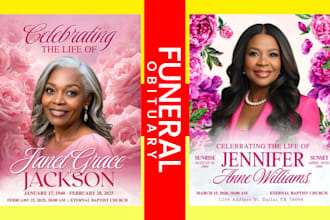 do funeral, obituary, memorial, tribute, and funeral program