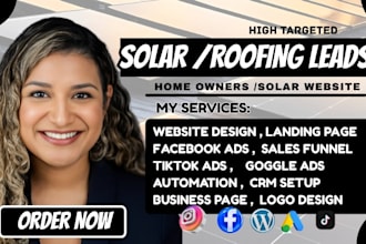 generate solar leads home owners roofing leads solar website solar leads