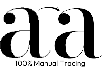 vectorize png, jpg or pdf to scalable svg vector design