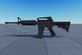 3d model game ready guns