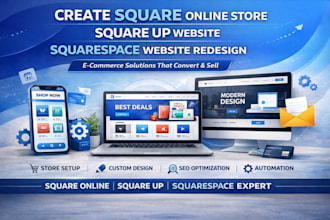 create square online store square up website squarespace website redesign