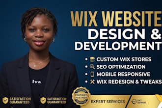 create wix website design wix store setup wix redesign wix development