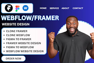 convert figma to framer, clone framer website, clone webflow website