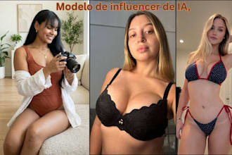 crea influencers y modelos con ia , formación lora, comfyui sfw I nsfw