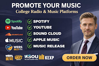 do college radio promotion and get your song radio airplay