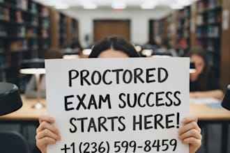 help you do all wgu proctored exms