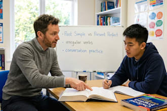 teach basic english language