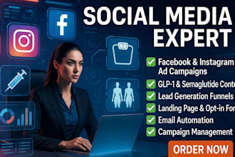 do social media marketing for weight loss semglutide tirzepatide peptide glp1