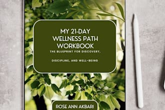 design a high end wellness workbook or lead magnet for coaches