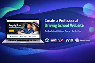 build wordpress lms website for driving schools with online scheduling system