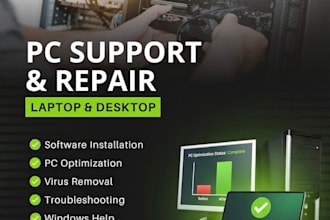fix your computer problems and provide IT support