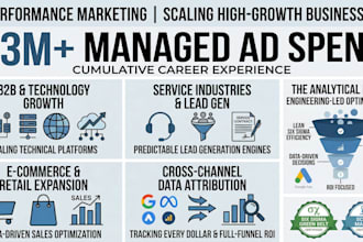 be your performance marketing manager for business