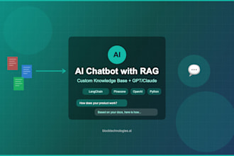 build an ai chatbot with rag using your documents and knowledge base