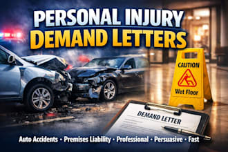 write a professional personal injury demand letter