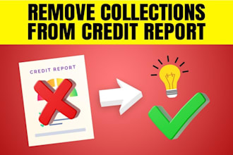 remove charge offs, dispute letters, late payments and inquiries removal