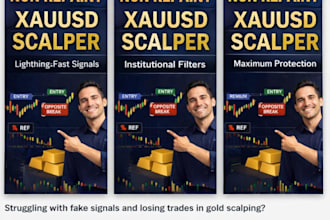 create a non repaint gold scalping indicator for xauusd with precise entry