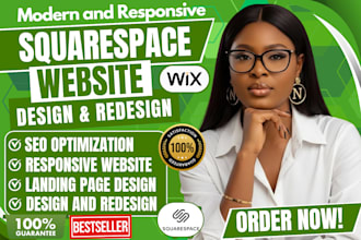 build squarespace website design and redesign sqaurespace website development