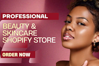 build skincare website skincare shopify store skin care website skincare store