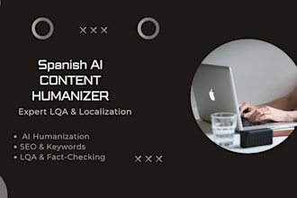 provide professional spanish ai content editing and SEO localization