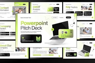 design powerpoint presentation slides powerpoint pitch deck canva presentation