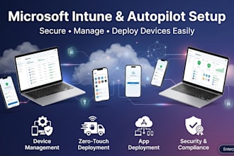 implement a fully functional intune and autopilot platform
