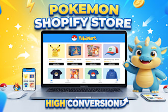 build pokemon shopify store pokemon website trading card store pokemon game card