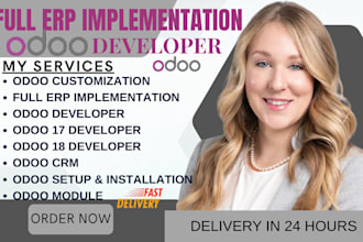 odoo erp implementation odoo customization odoo developer odoo 17 or 18 dev