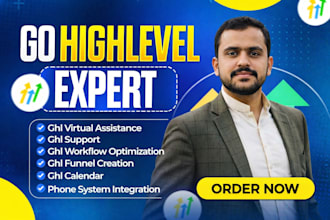 be your gohighlevel sales funnel expert and ghl workflow automation expert